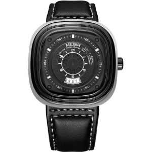 Мужские часы Megir Gray Black MG2027 (ML2027G-BK-1) в Чернигове