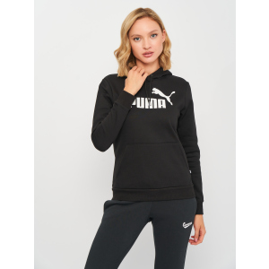 Худі Puma ESS Logo Hoodie 58678801 XS Puma Black (4063697206175) ТОП в Чернігові