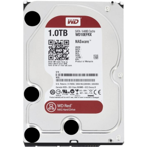 Жорсткий диск Western Digital 1TB Red 5400rpm 64MB (WD10EFRX) 3.5 SATA III в Чернігові