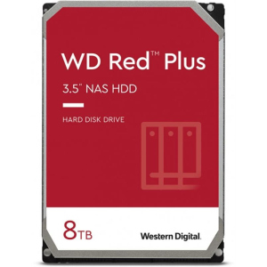 Жорсткий диск Western Digital 8TB Red NASPlus 7200rpm 256MB (WD80EFBX) 3.5 SATA III краща модель в Чернігові