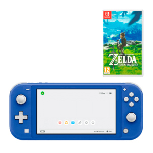 Набір Консоль Nintendo Switch Lite Blue 32GB Нове + Гра The Legend of Zelda Breath of The Wild Озвучка Nintendo Switch Нове краща модель в Чернігові