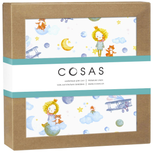 Непромокальна пелюшка Cosas Diaper Little Prince 70х120 см (4822052070970) в Чернігові