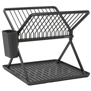 Сушарка для посуду Brabantia Foldable Dish Rack Темно-сіра (139406) в Чернігові