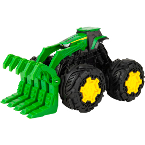 Іграшковий трактор Tomy John Deere Monster Treads з ковшем та великими колесами (36881473275) ТОП в Чернігові