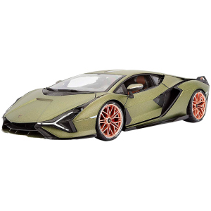 Автомодель Bburago Lamborghini Sian FKP 37 1:18 Зеленая (18-11046G) ТОП в Чернигове