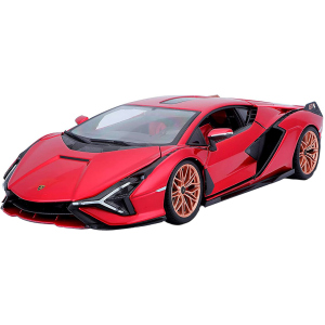 Автомодель Bburago Lamborghini Sian FKP 37 1:18 Red (18-11046R)