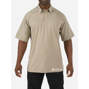 Футболка-поло тактична 5.11 Tactical Rapid Performance Polo - Short Sleeve 41018 2XL Silver Tan (2000980373635) краща модель в Чернігові