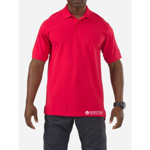 Футболка-поло тактическая 5.11 Tactical Professional Polo - Short Sleeve 41060 XS Range Red (2211907985019)