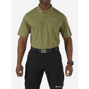 Футболка-поло тактическая 5.11 Tactical Pinnacle Short Sleeve Polo 71036 XL Fatigue (2000980412860) лучшая модель в Чернигове