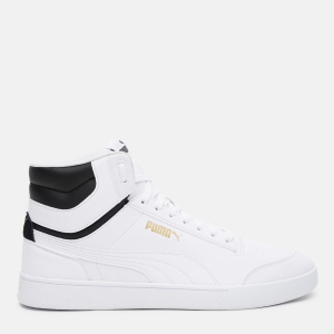 Кеды Puma Shuffle Mid 38074801 43 (9) 28 см Puma White-Puma White-Puma Black-Puma Team Gold (4063699519853) в Чернигове