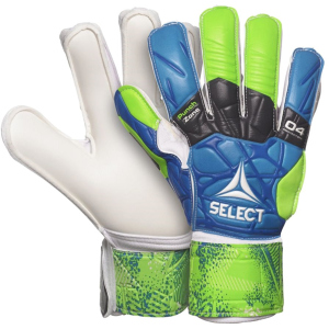 Вратарские перчатки Select Goalkeeper Gloves 04 Hand Guard 5 (332) Сине/зелено/белые (5703543200498) в Чернигове