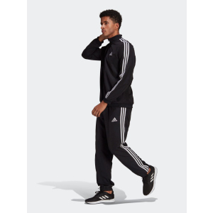 Спортивный костюм Adidas M 3S Wv Tt Ts GK9950 L (52-54) Black/White (4062065222854) лучшая модель в Чернигове