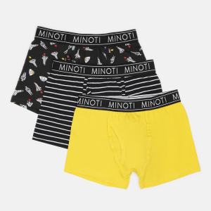 Трусики-шорти Minoti 7B BRIEF 3 35099TEN 146-152 см 3 шт Чорні (5059030615796) в Чернігові