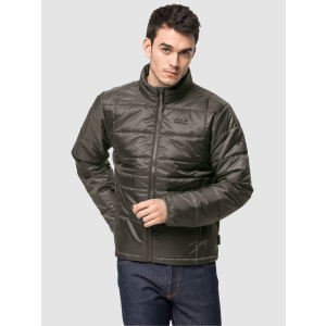 Пуховик синтетический Jack Wolfskin Argon Jacket M 1204883-5066 M Серо-оливковый (4060477922768) лучшая модель в Чернигове