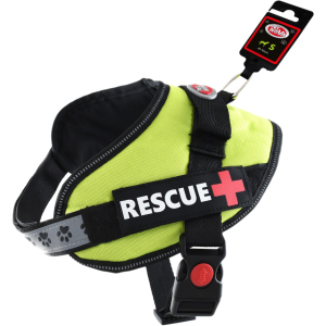 Шлея усиленная Pet Nova Rescue+ S 45-55 см Салатовая (HA-RESCUE-LIGHTGREEN-S) (5903031442274) лучшая модель в Чернигове