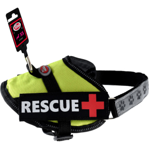 Шлея усиленная Pet Nova Rescue+ XS 30-40 см Салатовая (HA-RESCUE-LIGHTGREEN-XS) (5903031442267)