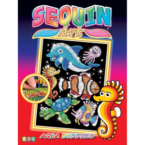 Набір для творчості Sequin Art Aqua Buddies Sealife 25х34 см (SA0908) рейтинг