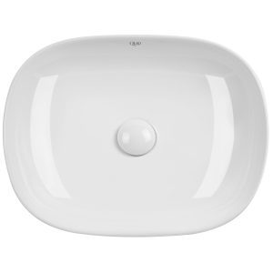 Раковина Qtap Aquarius White QT21112185W з донним клапаном ТОП в Чернігові