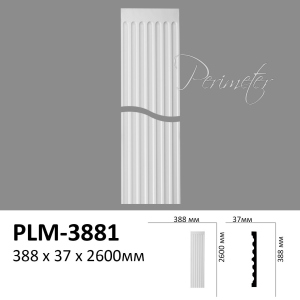 Пілястра 388-2 молдинг PLM-3881 * 388 x 37 x 2600 в Чернігові