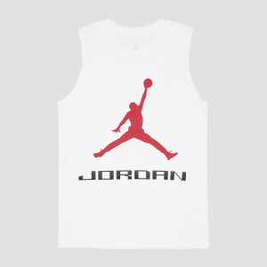 Майка Jordan 951101-001 146-156 см Біла (9328219705) краща модель в Чернігові