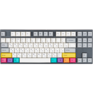 Клавіатура провідна Varmilo VA87M CMYK Cherry MX Brown USB Vintage Days (VA87MN2W/LLK12RB)