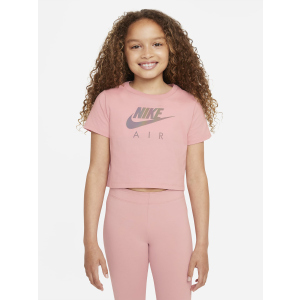 Футболка детская Nike G Nsw Tee Crop Nike Air DJ6932-630 152-158 см (L) Розовая (195240913781) в Чернигове