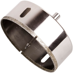 Свердло корончате алмазне Alloid по склу та кераміці 110 мм з центрувальним свердлом (GS-70110) надійний