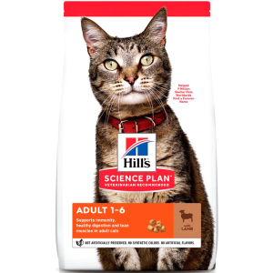 Сухий корм для кішок Hill's Science Plan Feline Adult Lamb з ягнятком - 3 кг (604067) (52742024080)