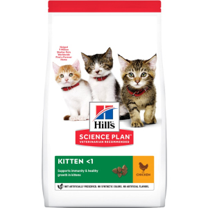 Сухий корм для кошенят Hill's Science Plan Kitten з куркою - 3 кг (604049) (52742024363) ТОП в Чернігові