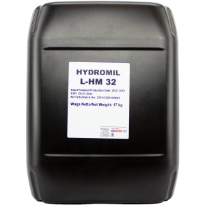 Гідравлічна олія Lotos Hydromil L-HM 32 17 кг (WH-P700T20-000) краща модель в Чернігові