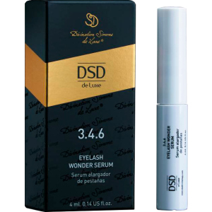 Сироватка для вій DSD de Luxe 3.4.6 Eyelash Wonder Serum для зростання, збільшення довжини та об'єму вій 4 мл (8436551804972) в Чернігові