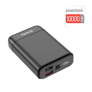 Універсальна мобільна батарея ColorWay Compact 10000mAh Black (CW-PB100LPJ3BK-PDD) ТОП в Чернігові