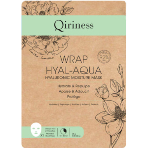 купити Гіалуронова маска, що зволожує та омолоджує Qiriness Натуральна формула Hyaluronic moisture mask 30 г (3760096763742)