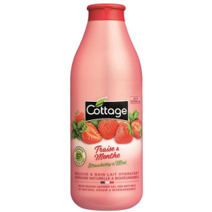 Гель для душа Cottage Strawberry&Mint 750 мл (3141380059053) ТОП в Чернигове