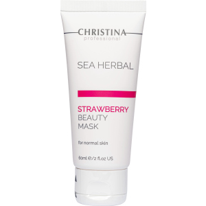 Клубничная маска красоты Christina Sea Herbal Beauty Mask Strawberry 60 мл (7290100360569) ТОП в Чернигове