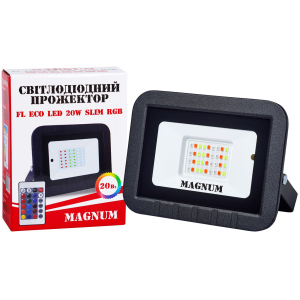 Светодиодный прожектор MAGNUM FL ECO LED slim 20Вт RGB IP65 (90018140)