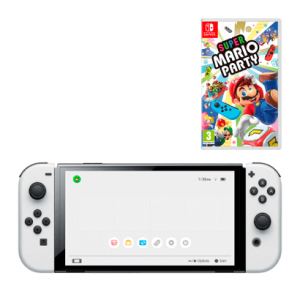 Консоль Nintendo Switch OLED Model HEG-001 64GB White Новий + Гра Mario Party краща модель в Чернігові