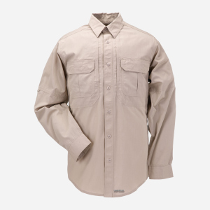 Сорочка тактична 5.11 Tactical Taclite Pro Long Sleeve Shirt 72175 XXL TDU Khaki (2000000111919) надійний