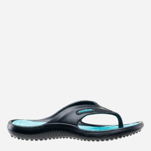 Сланці AquaWave Ilama Wmns 38 Black/Blue/Curacao (5902786156061) краща модель в Чернігові