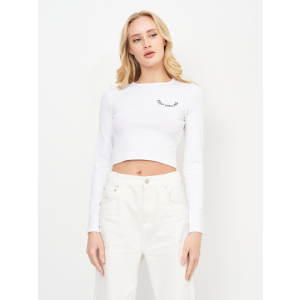 Топ Bershka 7603/545/250 L Белый (SZ07603545250041) лучшая модель в Чернигове