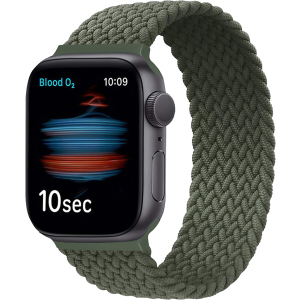 купити Ремінець Promate Fusion-44M для Apple Watch 42-44 мм 1/2/3/4/5/6/7/SE Green (fusion-44m.green)