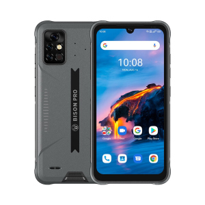 хорошая модель Мобільний телефон Umidigi Bison Pro 8/128Gb gray IP69K 6.3" NFC 5000mAh (1737 zp)