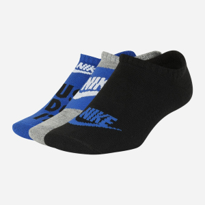 Шкарпетки Nike Y NK Everyday LTWT NS 3PR - HB SK0054-907 M (38-42) Чорний/Сірий/Синій (193153922258) краща модель в Чернігові