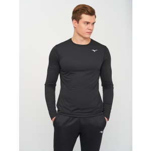 Рашгард Mizuno Impullse Core LS Tee J2GA752009 L Черный (5054698296189) ТОП в Чернигове