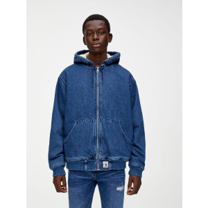 Джинсовая куртка Pull & Bear 9716/521/400 L Синяя джинс (09716521400045) в Чернигове