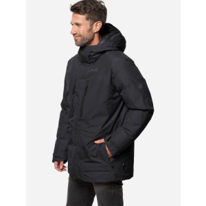 Пуховик Jack Wolfskin North Ice Parka M 1111681-6000 XL Чорний (4060477270234) ТОП в Чернігові