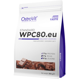 Протеин OstroVit Standard WPC80.eu 900 г Шоколад (5902232610550) в Чернигове