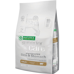 Сухий корм для собак Nature's Protection Superior Care Sensitive Skin&Stomach Adult Small Breeds 1.5 кг (NPSC45794) (4771317457943)