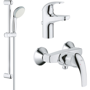 Набір змішувачів GROHE Start Curve 126747 (23805000+23767000+26196000) ТОП в Чернігові