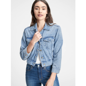 Джинсовая куртка GAP 368059847 XXL Голубая (1159758665) ТОП в Чернигове